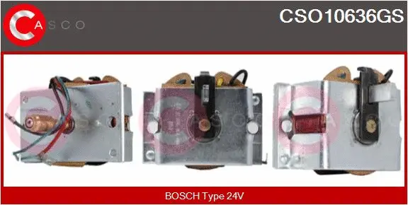 Solenoid Switch, starter (CSO10636GS)