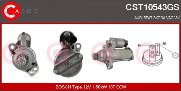 Starter (CST10543GS)