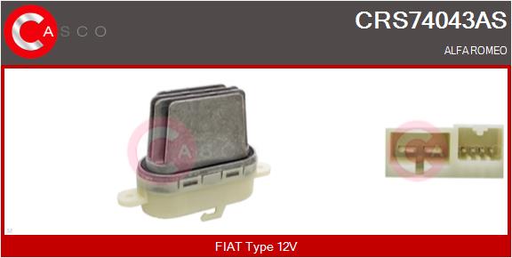 Resistor, interior blower (CRS74043AS)