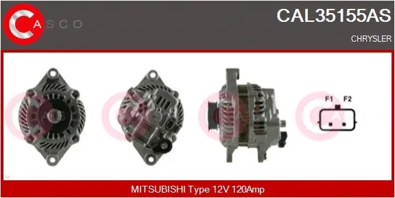 Alternator (CAL35155AS)