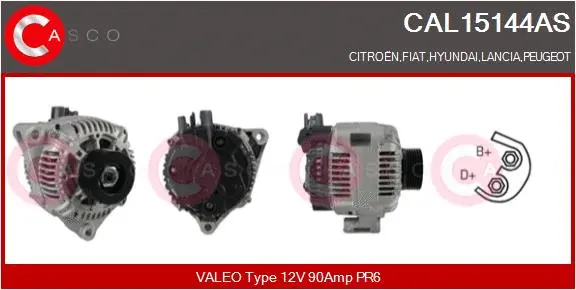 Alternator (CAL15144AS)