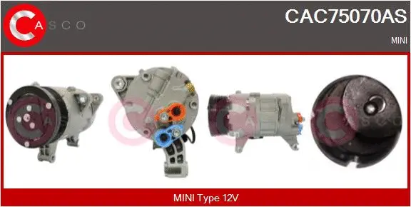 Compressor, air conditioning (CAC75070AS)
