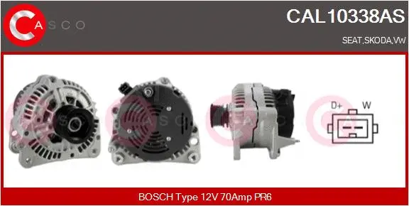 Alternator (CAL10338AS)
