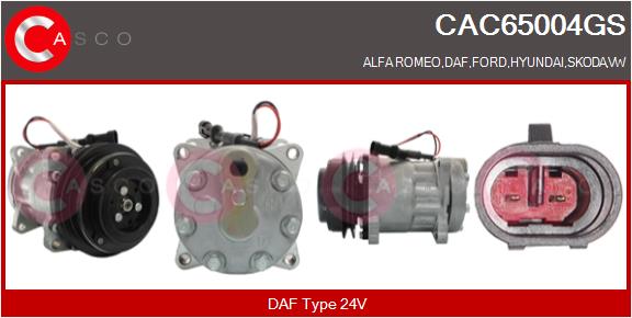 Compressor, air conditioning (CAC65004GS)