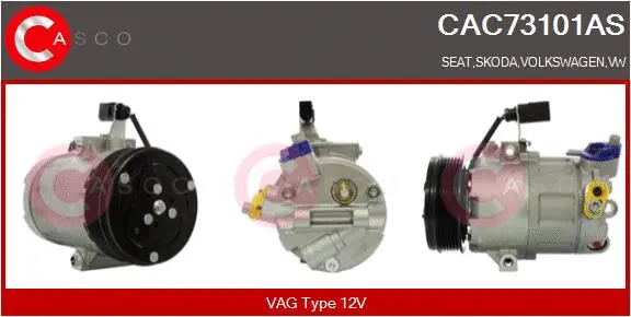 Compressor, air conditioning (CAC73101AS)
