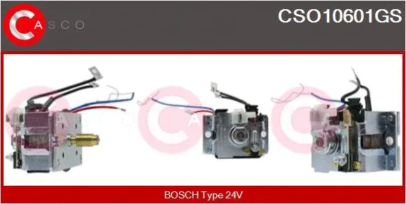 Solenoid Switch, starter (CSO10601GS)