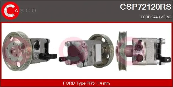 Hydraulic Pump, steering (CSP72120RS)
