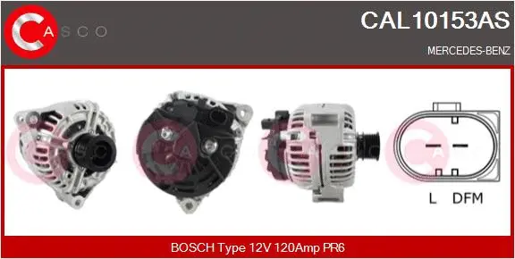 Alternator (CAL10153AS)