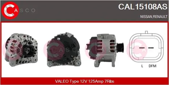Alternator (CAL15108AS)