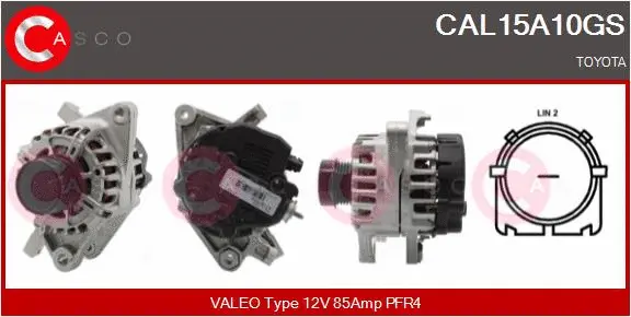 Alternator (CAL15A10GS)