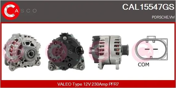 Alternator (CAL15547GS)