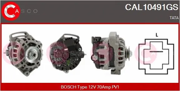 Alternator (CAL10491GS)