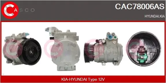 Compressor, air conditioning (CAC78006AS)