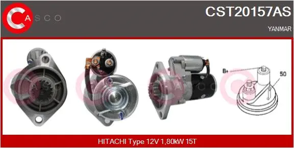 Starter (CST20157AS)