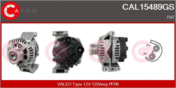 Alternator (CAL15489GS)