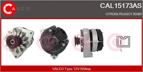 Alternator (CAL15173AS)