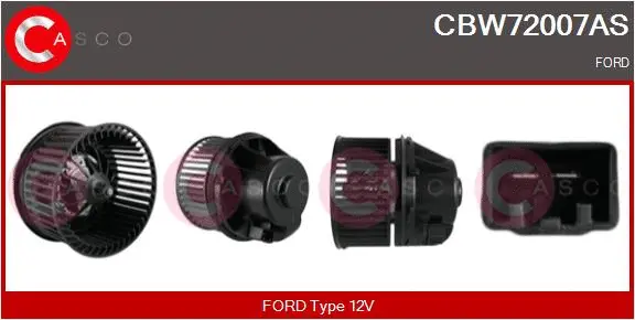 Interior Blower (CBW72007AS)