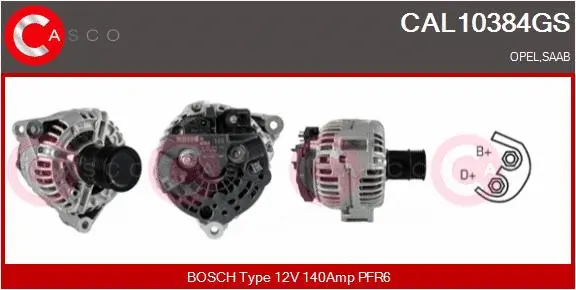 Alternator (CAL10384GS)