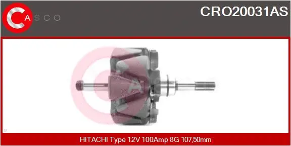 Rotor, alternator (CRO20031AS)