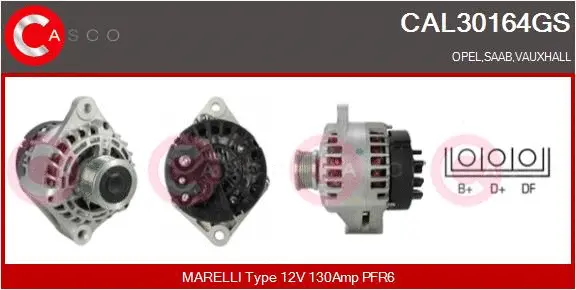 Alternator (CAL30164GS)