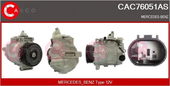 Compressor, air conditioning (CAC76051AS)