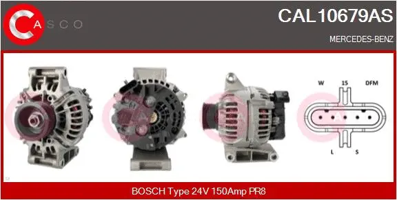Alternator (CAL10679AS)