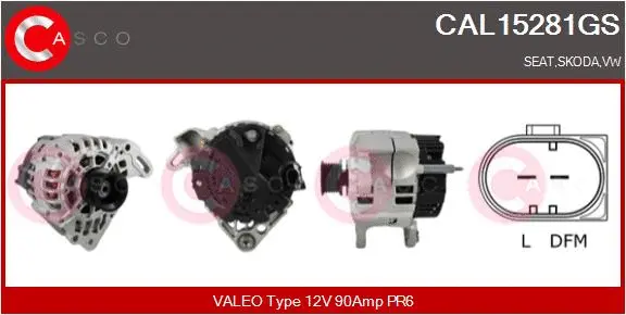 Alternator (CAL15281GS)