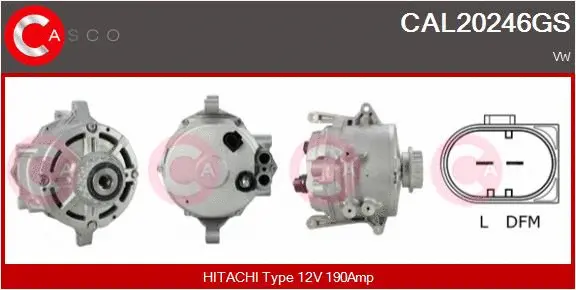 Alternator (CAL20246GS)