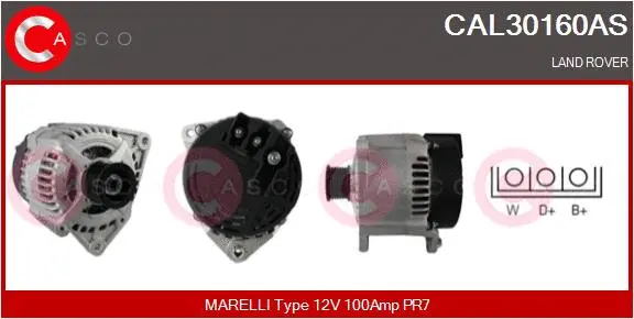 Alternator (CAL30160AS)