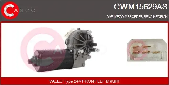 Wiper Motor (CWM15629AS)