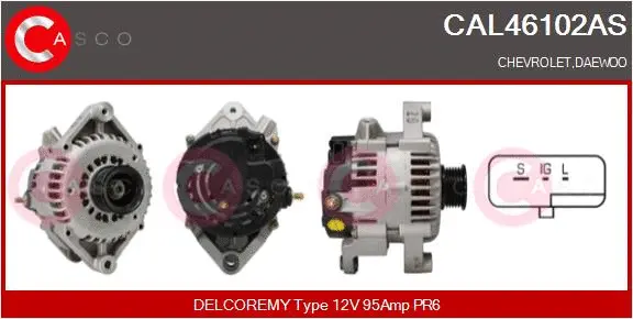 Alternator (CAL46102AS)