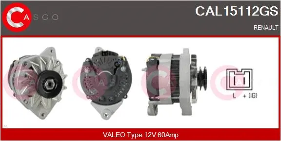 Alternator (CAL15112GS)