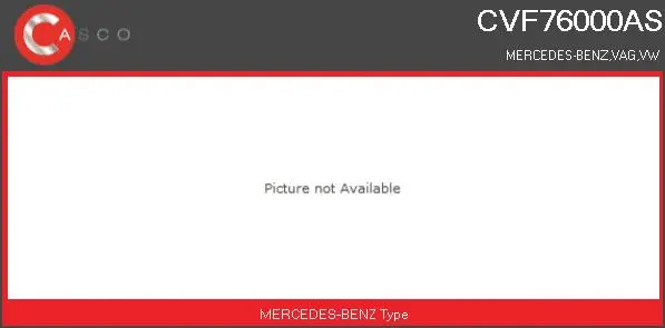Clutch, radiator fan (CVF76000AS)