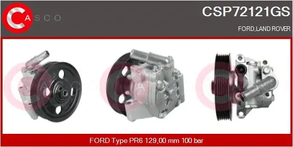 Hydraulic Pump, steering (CSP72121GS)