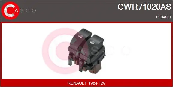 Switch, window regulator (CWR71020AS)
