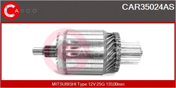 Armature, starter (CAR35024AS)
