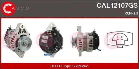 Alternator (CAL12107GS)