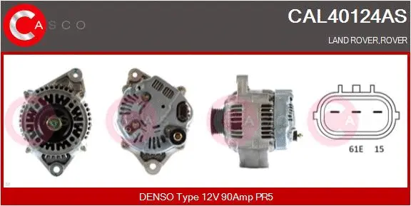 Alternator (CAL40124AS)