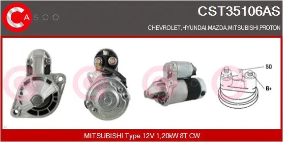 Starter (CST35106AS)