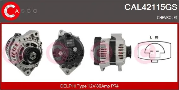 Alternator (CAL42115GS)