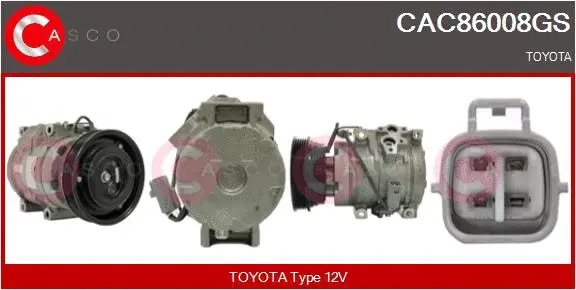 Compressor, air conditioning (CAC86008GS)