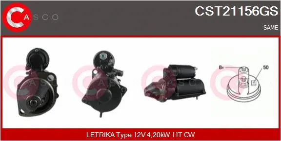 Starter (CST21156GS)