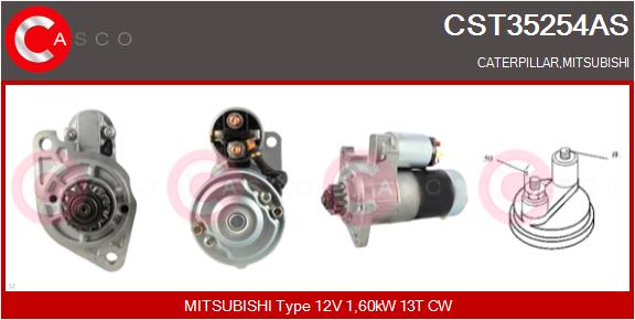 Starter (CST35254AS)