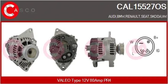 Alternator (CAL15527OS)