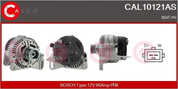Alternator (CAL10121AS)