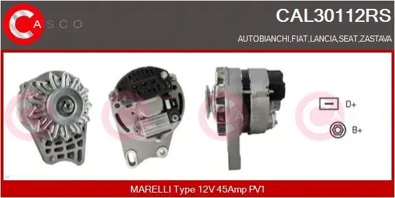 Alternator (CAL30112RS)