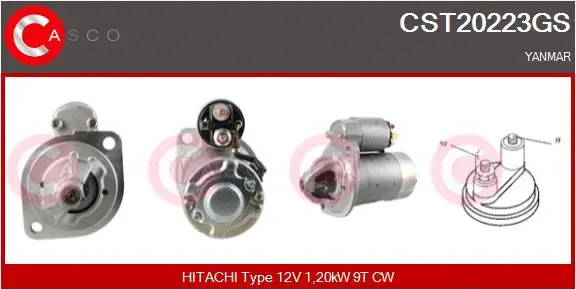 Starter (CST20223GS)