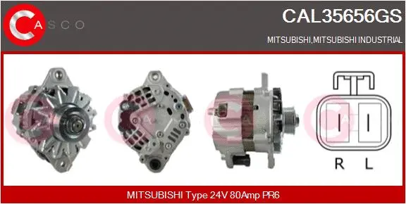Alternator (CAL35656GS)