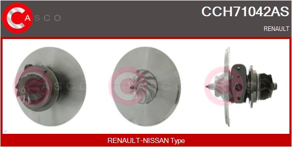 Core assembly, turbocharger (CCH71042AS)