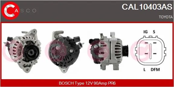 Alternator (CAL10403AS)
